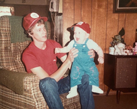 Paul and baby Dan