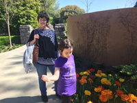 Cindy and Ree at the Botanical Gardens 2018