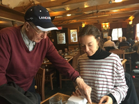 Pat with granddaughter, Maddie - 2019