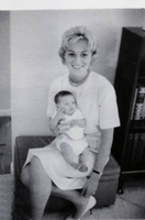 With baby Kim!