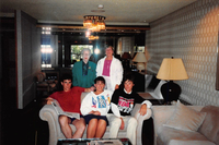 1990 jeff got out of college. blazers in the finals