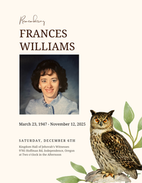 Frances Williams