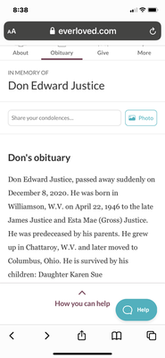Don Edward Justice
